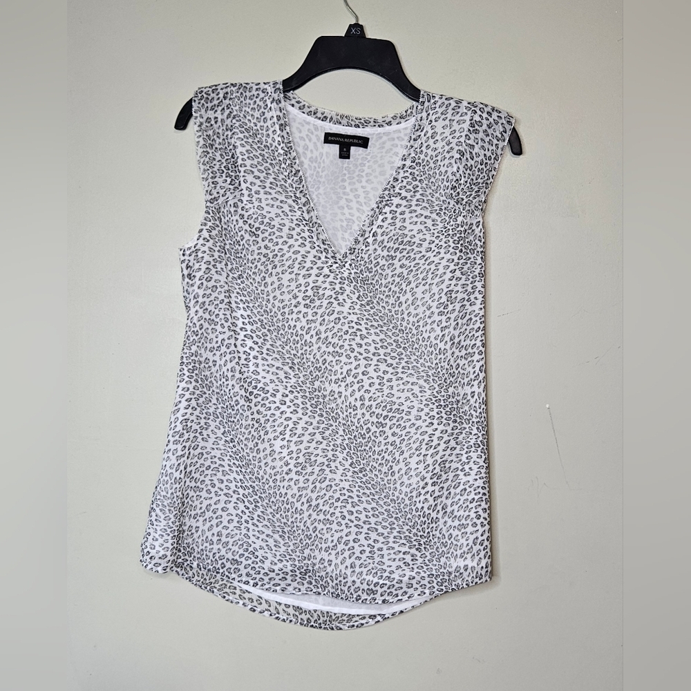 🩷 Banana Republic Women's Polyester  Leopard, Size S💜